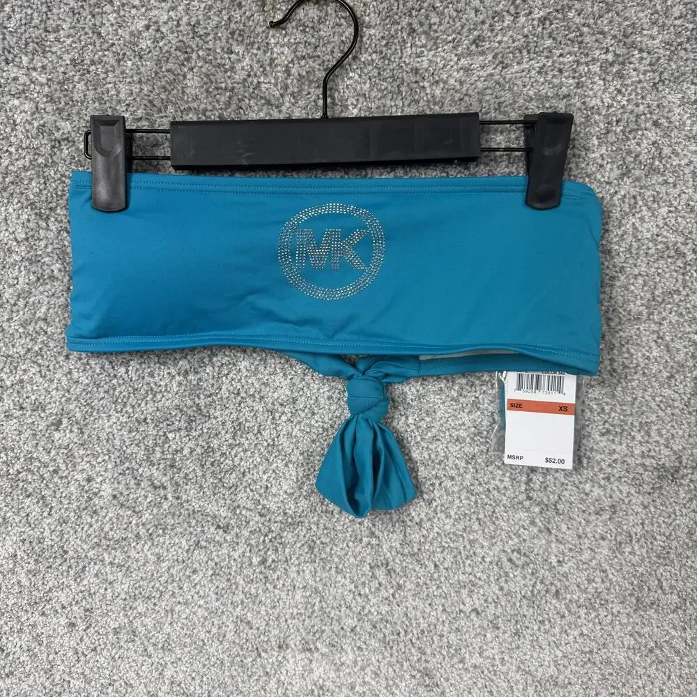 Michael Kors Bikini Swimsuit Set XS Minimalist Clean Girl Y2K Revival Resortcore